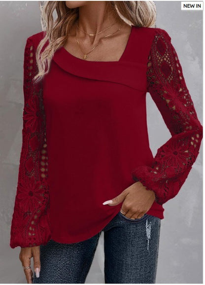 Elegant Loose Long Sleeve Shirt