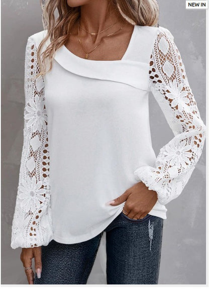 Elegant Loose Long Sleeve Shirt